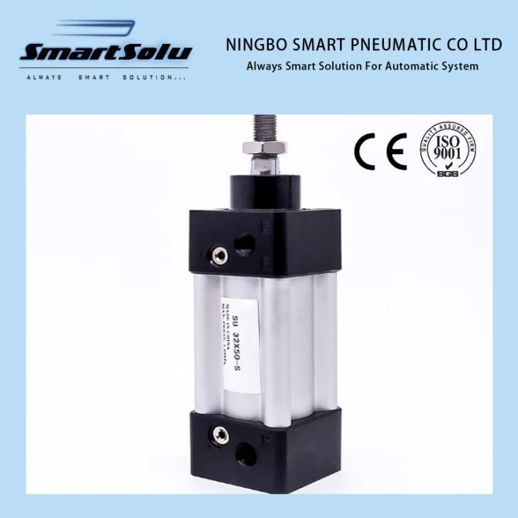 SU Double Bertindak Pneumatik Silinder